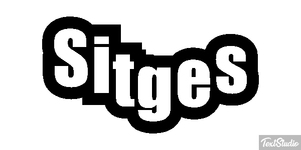 Sitges Effet de texte