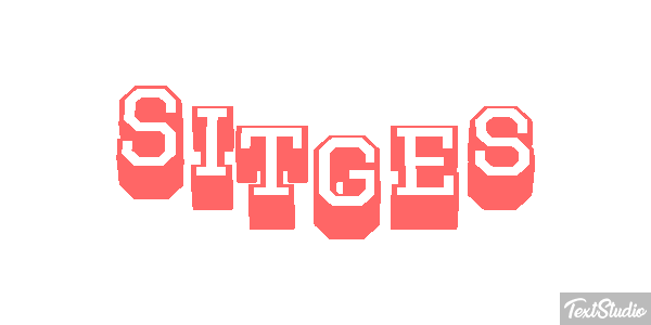Sitges Effet de texte