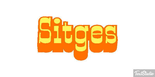 Sitges Effet de texte
