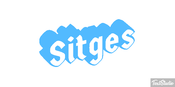 Sitges Effet de texte