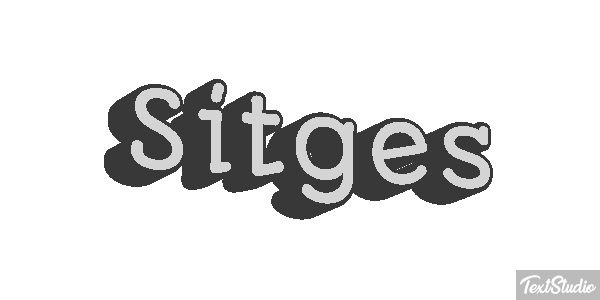 Sitges Effet de texte