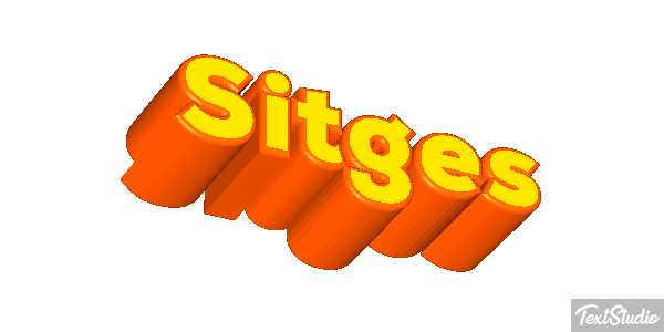Sitges Effet de texte