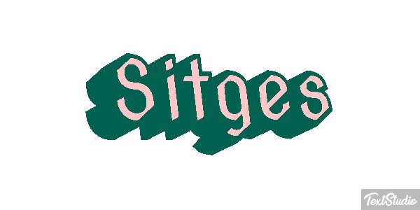 Sitges Effet de texte