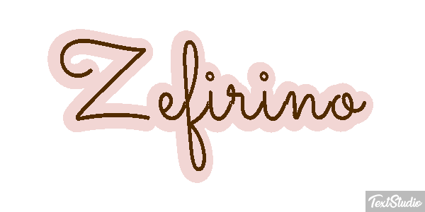 Zefirino Effetto testo