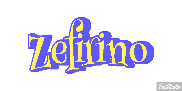Zefirino Effetto testo