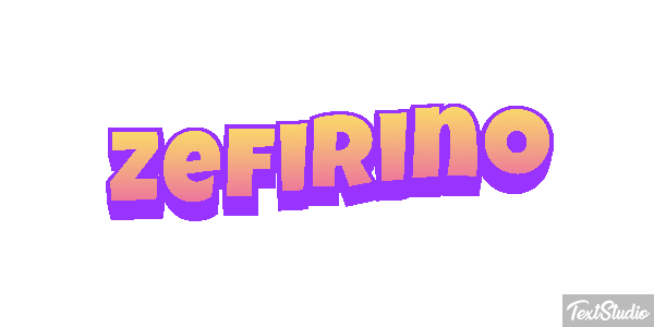 Zefirino Effetto testo