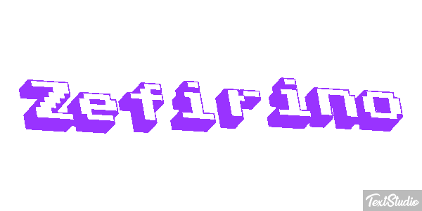 Zefirino Effetto testo