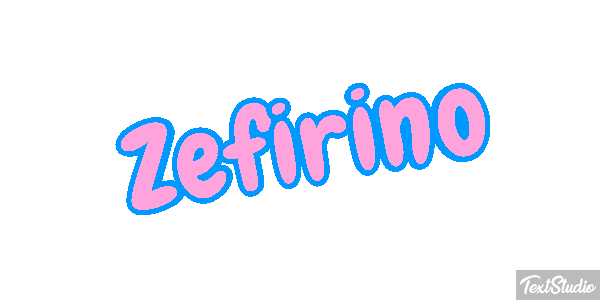 Zefirino Effetto testo