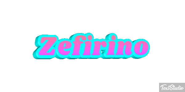 Zefirino Effetto testo