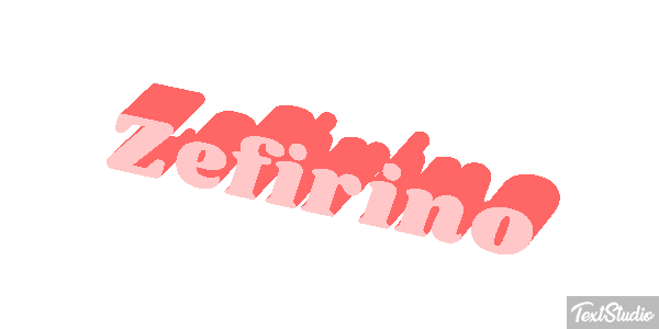 Zefirino Effetto testo