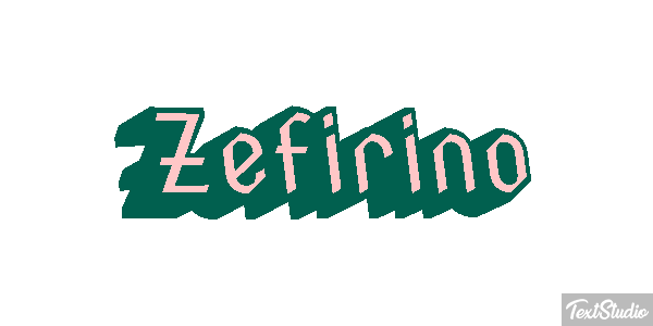 Zefirino Effetto testo
