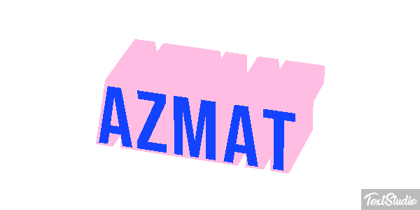 Azmat Effet de texte
