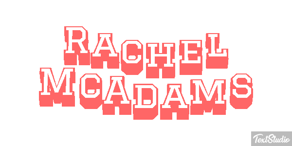 Rachel McAdams Efeito do texto