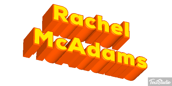 Rachel McAdams Efeito do texto