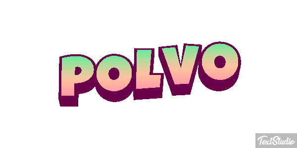 Polvo Tekst effect