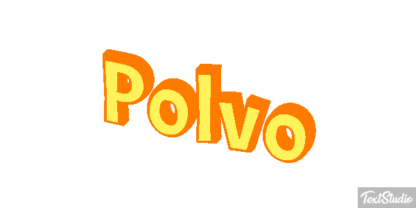 Polvo Tekst effect
