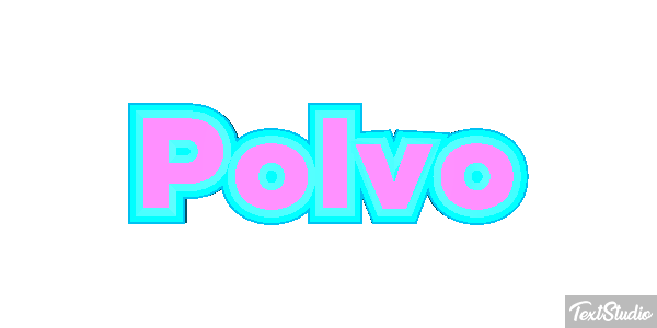 Polvo Tekst effect
