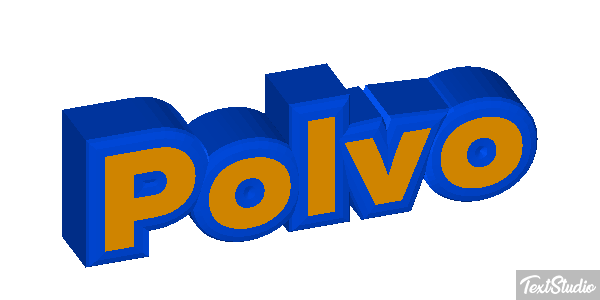 Polvo Tekst effect