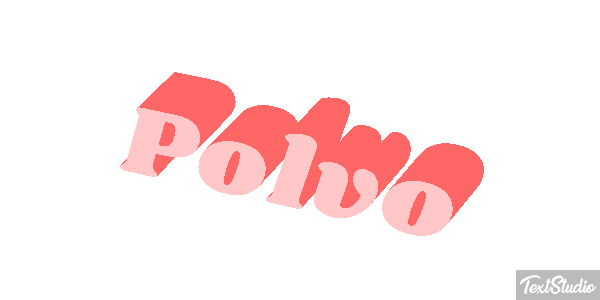 Polvo Tekst effect