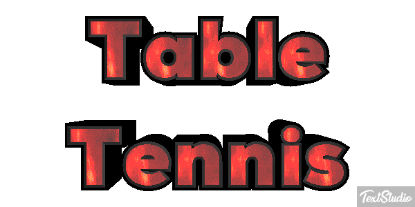 Table Tennis テキスト効果
