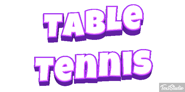 Table Tennis テキスト効果