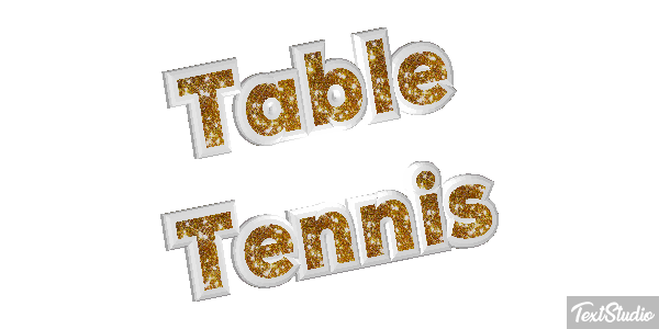 Table Tennis テキスト効果