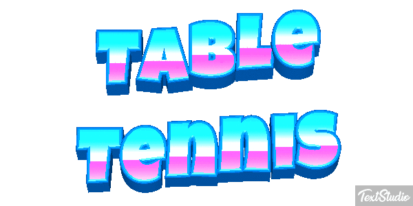 Table Tennis テキスト効果