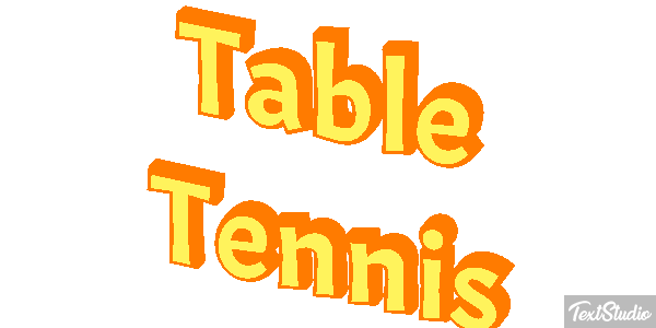 Table Tennis テキスト効果