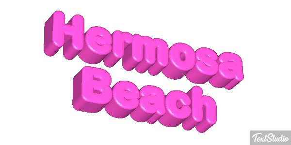 Hermosa Beach Effetto testo