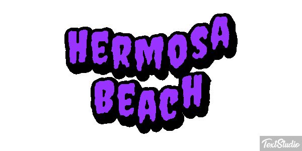 Hermosa Beach Effetto testo