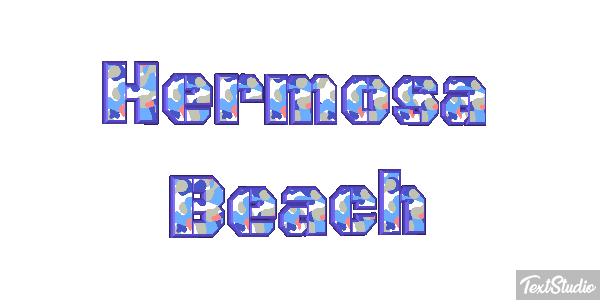 Hermosa Beach Effetto testo
