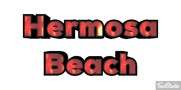Hermosa Beach Effetto testo