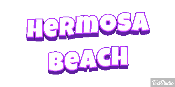 Hermosa Beach Effetto testo