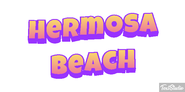 Hermosa Beach Effetto testo