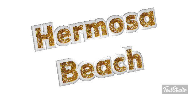 Hermosa Beach Effetto testo