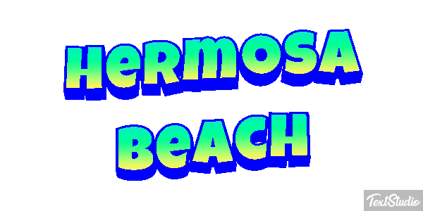 Hermosa Beach Effetto testo