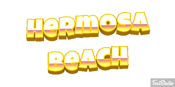 Hermosa Beach Effetto testo