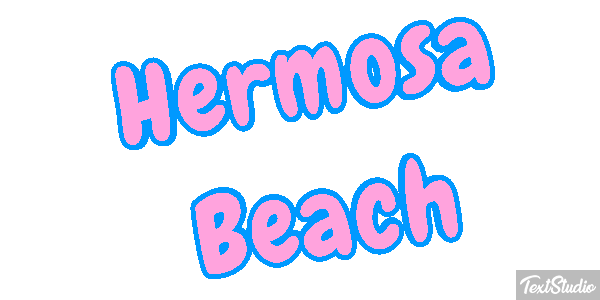 Hermosa Beach Effetto testo