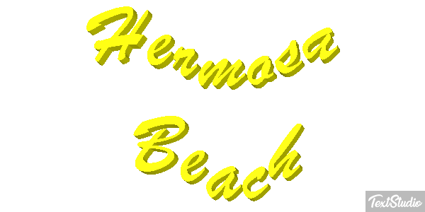 Hermosa Beach Effetto testo