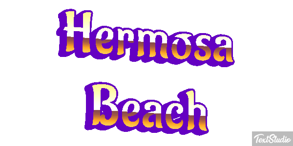 Hermosa Beach Effetto testo