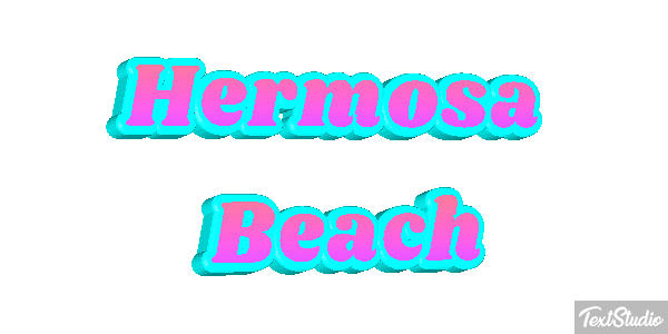 Hermosa Beach Effetto testo