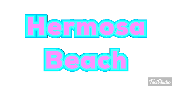 Hermosa Beach Effetto testo