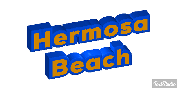 Hermosa Beach Effetto testo