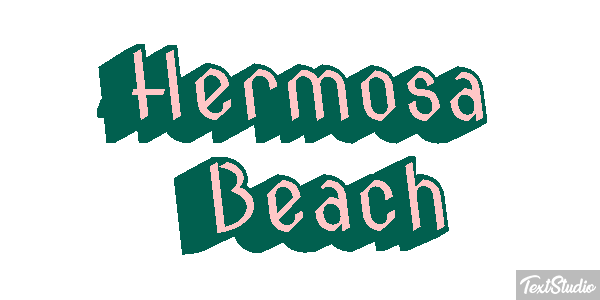 Hermosa Beach Effetto testo