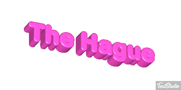 The Hague Texteffekt