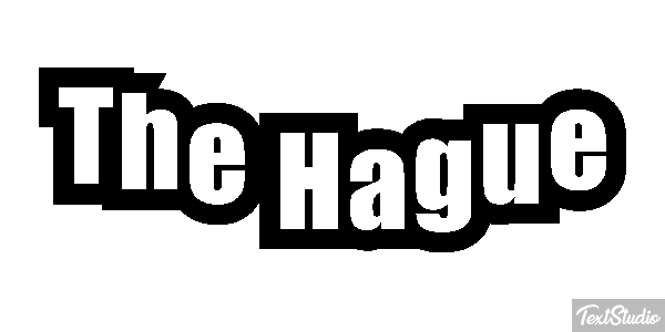 The Hague Texteffekt