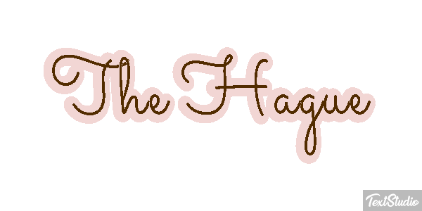 The Hague Texteffekt