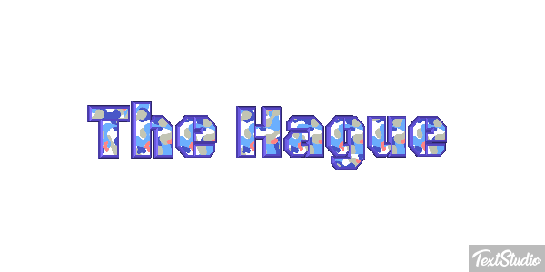 The Hague Texteffekt