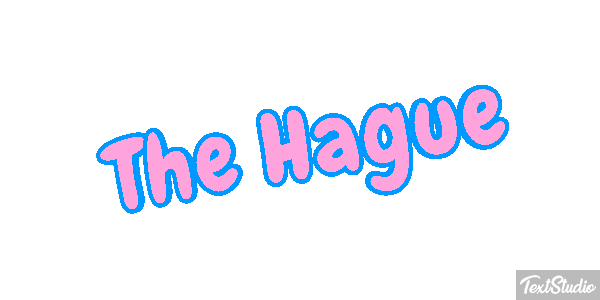The Hague Texteffekt