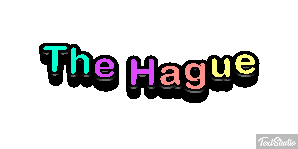 The Hague Texteffekt